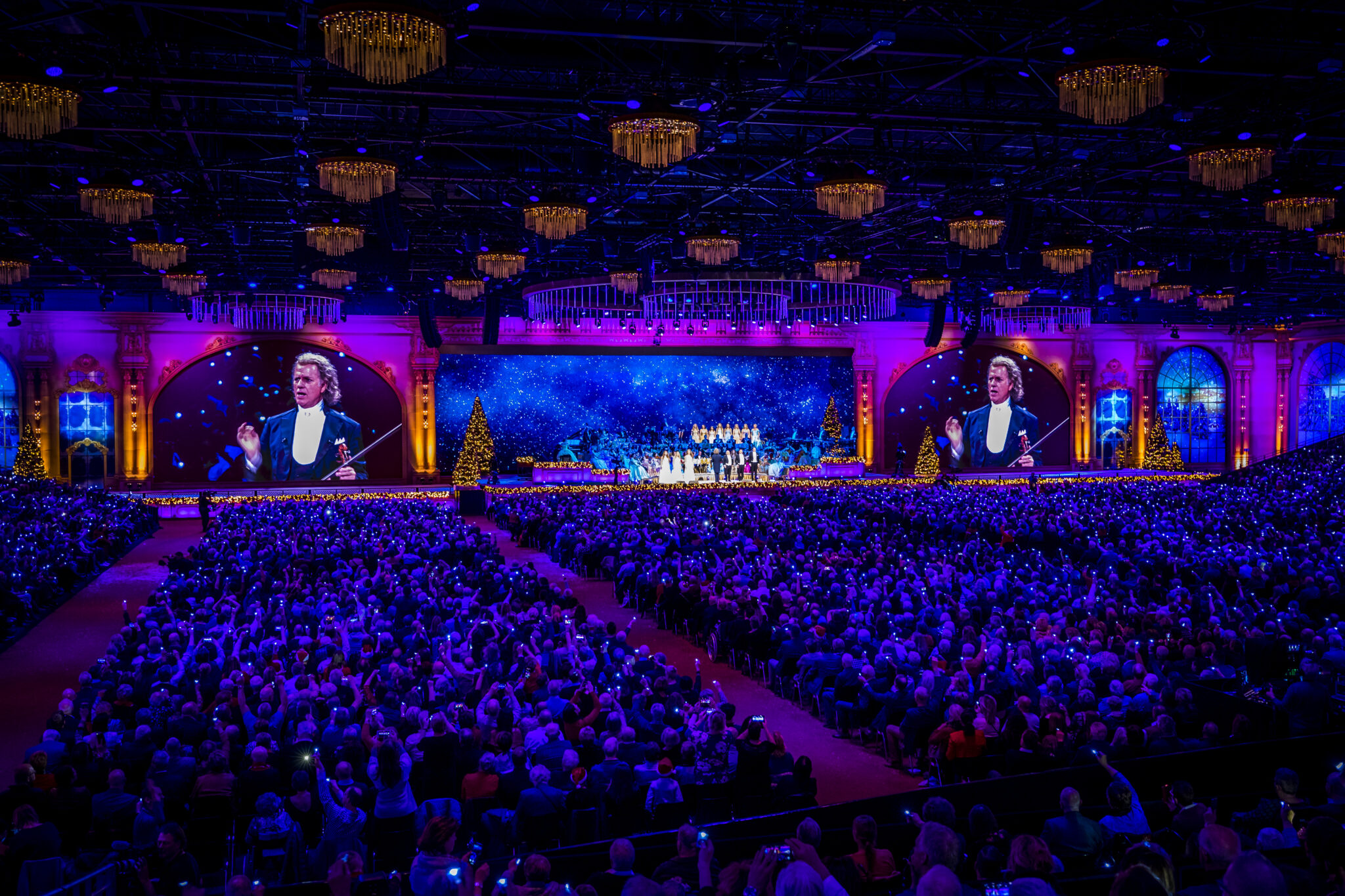 Maastricht, kerstconcert, Rieu, MECC Pivot Maastricht, kerstconcert, Rieu, MECC Pivot